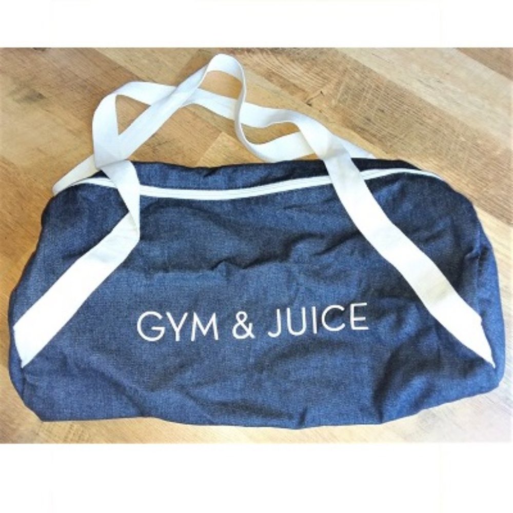 🎉HOST PICK🎉  GYM & JUICE Denim Tote Bag- NWOT